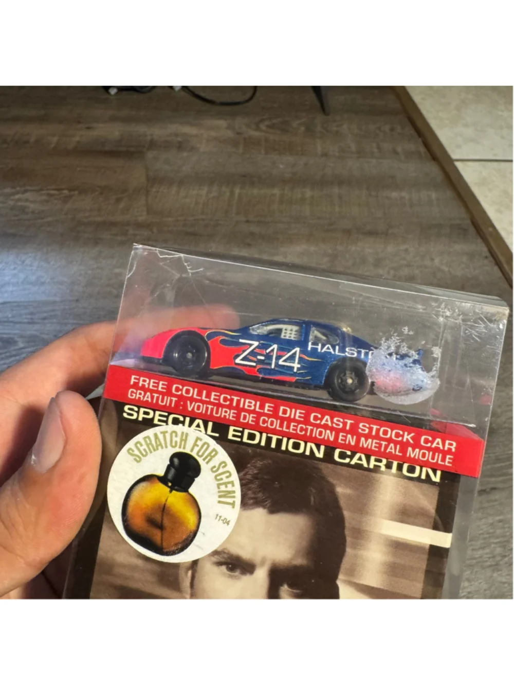 New Jeff Gordon for Halston Z-14 Cologne & Die Cast Stock Car Special Edition